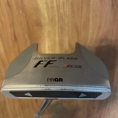 PRGR Silver-Blade FF-B 04CS Golf Putter 32" Steel Shaft SuperStroke Grip Used - Image 1 of 4