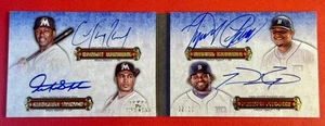 2012 TOPPS FIVE STAR CABRERA STANTON FIELDER RAMIREZ QUAD AUTO BOOKLET #/10 - Picture 1 of 2