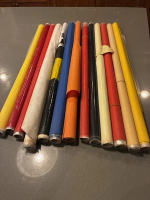 Large Lot Fabric Solartex 21st Century Etc Monokote Covering Balsa R/c Airplane - Image 1 of 4