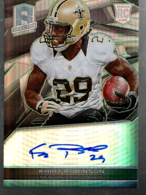 B2037- 2013 Panini Spectra #159 Khiry Robinson Auto /299 - NM-MT - Image 1 of 2
