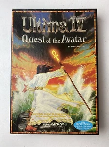 Ultima 4 Quest Of The Avatar 1985 Origin Big Box PC - See pics - Picture 1 of 14
