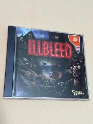 ILLBLEED Dreamcast DC T-45601M NTSC-J 2001 SEGA Crazy Game Horror Japón USADO Foto 1 de 4