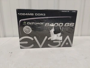 EVGA GeForce 8400 GS DDR3 1024MB Video GRAPHIC Card New #1513 - Picture 1 of 7