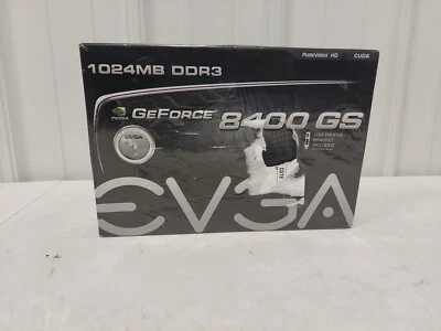 EVGA GeForce 8400 GS  DDR3 1024MB Video GRAPHIC Card  New #1513 - Image 1 of 4