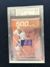 2001-02 BAP Ultimate Memorabilia Bryan Trottier 500 Goal Scorers Jersey BGS 8.5