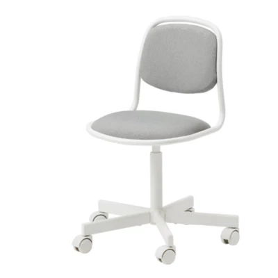 Cadeira de mesa infantil IKEA ÖRFJÄLL, branca/cinza claro Vissle Frete grátis - Imagem 1 de 4