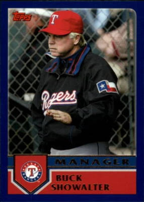 2003 Topps Traded  #T118 Buck Showalter MG - NM-MT  - Image 1 of 2