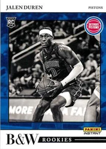Jalen Duren BW-13 2022-23 Panini Instant Black & White Rookie RC - PR: 998 - Picture 1 of 2