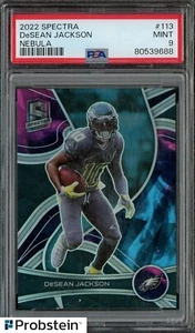 2022 Spectra Nebula #113 DeSean Jackson Eagles 1/2 PSA 9 MINT - Picture 1 of 2