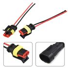 Reliable Waterproof Connector Plug Cable Kit For 12V Electrical Wire (10Pcs)