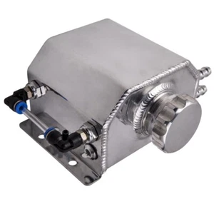 Aluminium Radiator Coolant Overflow Recovery Tank for 1 L Universal Engine Cool - Imagen 1 de 14