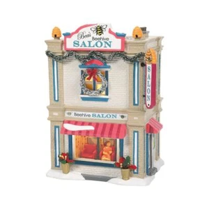 Department 56 Bea's Beehive Salon 6009714 NEW for 2022 Dept 56 Snow Village Buil - Picture 1 of 2