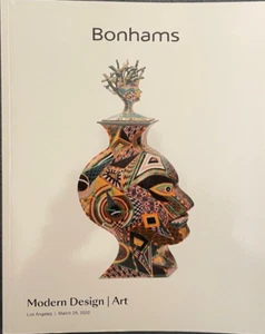 BONHAMS MODERN DESIGN Ceramics Glass Furniture Vintage Radios Hubbard Coll Cat20 - Imagen 1 de 1