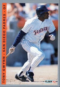 1993 Fleer Tony Gwynn San Diego Padres #138