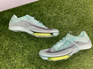 NIKE MENS AIR ZOOM VICTORY TRACK FIELD SHOES NO SPIKES FOAM GREEN SIZE 6.5 NWOB - Picture 1 of 7