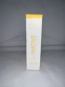 Native Kokosnuss & Ananas mineralische Sonnenschutzlotion LSF 30 - 1,7 flüssige Unzen 3/24 - Bild 1 von 6