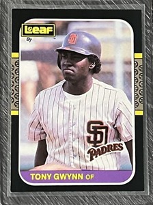 1987 Leaf #235 TONY GWYNN ⚾ San Diego Padres (HOF) ⚾ FREE SHIPPING ⚾