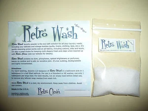 RETRO WASH FOR QUILTS AND LINENS, 1 OZ. BAG - Picture 1 of 2