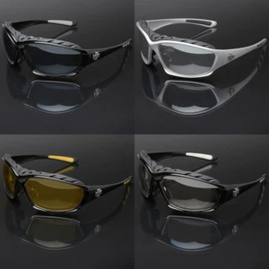 Choppers Oversized Motorcycle Sunglasses for Men Sport Mirrored Goggles Large - Picture 1 of 10