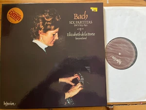 A66041-3 Bach Six Partitas BWV 825-830 Elizabeth De La Porte Harpsichord 3 LP - Picture 1 of 3