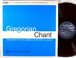 L'OISEAU-LYRE Gregorian Chant CHOIR OF THE CARMETLITE PRIORY SOL-60040 NM-/NM - Picture 1 of 5