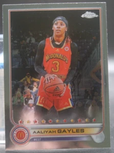 Aaliyah Gayles (USC Trojans/RC) - 2022 Topps Chrome McDonald's - Picture 1 of 1