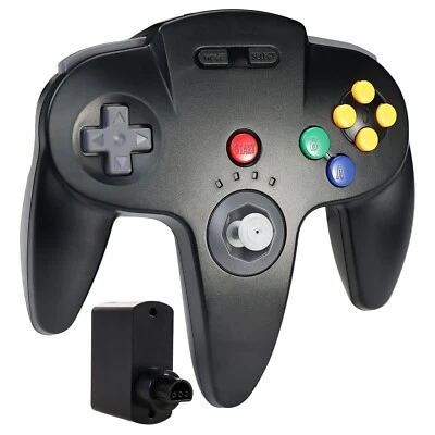2.4 GHz Wireless Controller Gamepad Joystick for Nintendo N64/ SNES/ NGC Console - Image 1 of 4