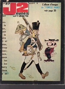 J2 Jeunes N°  37   du  12 /09/1968 ONCLE HANSI - Picture 1 of 1