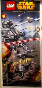 Lego Star Wars Episode 3 - Promo Store Display Original STOFFBANNER * SELTEN * 2 - Bild 1 von 1