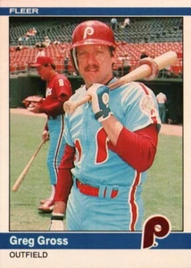 1984 Fleer Baseball #31 - Greg Gross - Philadelphia Phillies 84-573 - Bild 1 von 2