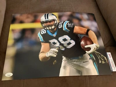 Foto autografiada por Greg Olsen de los Carolina Panthers 11x14 certificado de autenticidad fútbol americano de Miami Foto 1 de 3
