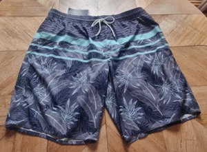 Target - Mens Swim Board Shorts - Size 4XL - Plus Size - Palm Print Boardshort - Bild 1 von 8