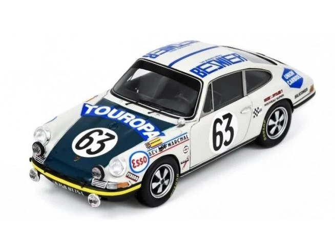 1/43 PORSCHE 911T #63 24H LE MANS 1969 MAZZIA MAUROY SPARK S9750 - Immagine 1 di 1