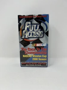 Nascar The Race To The Championship VHS Tape 2000 Season Winston Cup Full Access - Picture 1 of 5
