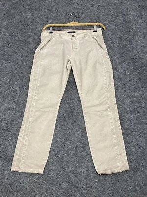 Comma Pants Womens 10 Chino Zip Pockets Stretch  Chino Beige Slim Fit EU:40 N286 - Image 1 of 4