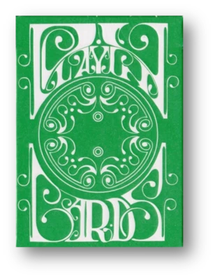 Smoke & Mirrors V8, Green (Standard) Edition Playing Cards by Dan & Dave - Image 1 of 4
