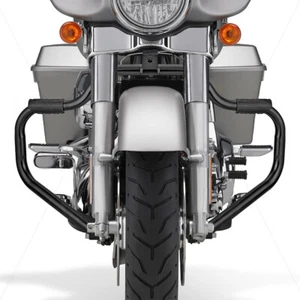 Barra de choque de protección de motor negra para Harley Touring Road King Street Glide 1997-2008 - Imagen 1 de 6