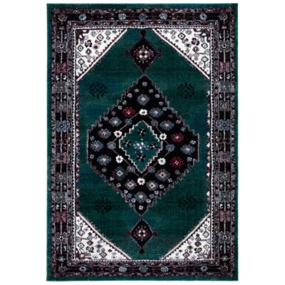 Alfombra SAFAVIEH Vintage Hamadan VTH202Y Verde/Negro Foto 1 de 4