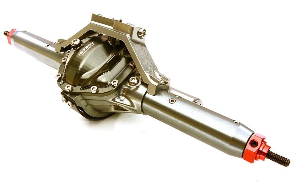 Complete 4-Link Rear Axle w/ Internals for Axial SCX-10 & Custom 1.9 Crawlers - Image 1 of 1