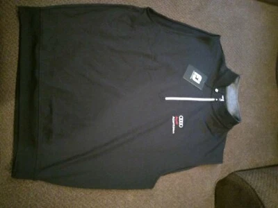 Footjoy Half Zip Golf Vest With Gathered Waist Men's L Audi Motors New With Tags - Image 1 of 4