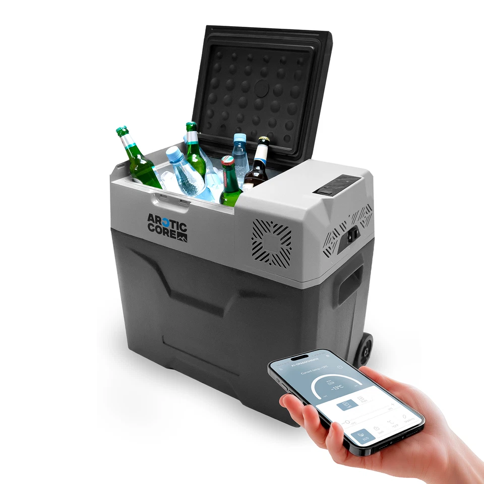 BELKO® Belko Compresor Frigorífico 30L / 50L Camping, Coche Frigorífico Mini -20°C 12V 230V