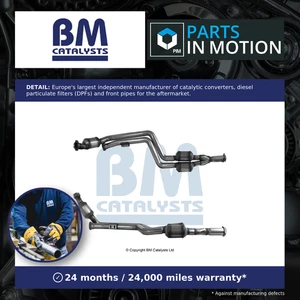 Catalytic Converter Type Approved fits MERCEDES C280 S202, W202 2.8 Right BM New - Picture 1 of 7