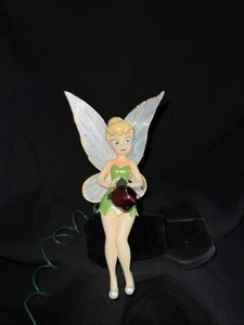 Disney Limited Edition Rare Tinkerbell Tree Topper Fiber Optic Wings Works - Picture 1 of 10