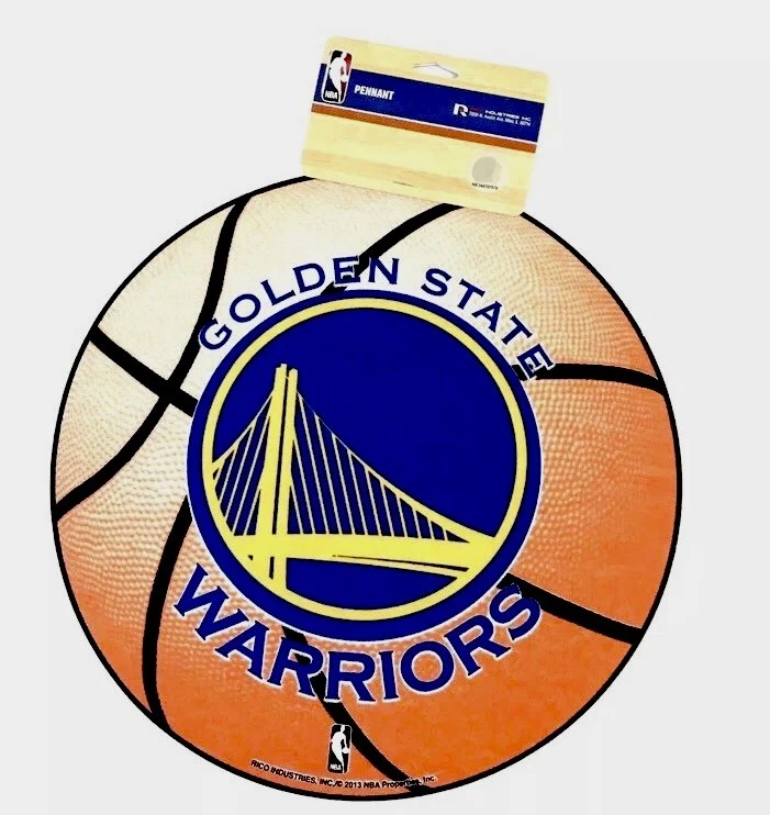 "Banderín Golden State Warriors GSW Ronda 14"" NBA Fieltro Baloncesto Steph Curry" Foto 1 de 2
