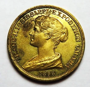 Exposición Trans-Mississippi 1898__El llamado dólar - Imagen 1 de 2