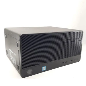 HP MicroTower Desktop 290 G2 Business PC i3-8100 GeForce GT 610 8GB RAM 256GB - Picture 1 of 10