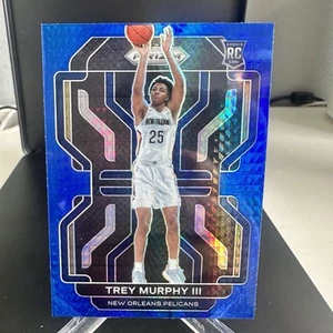 2021-22 Panini Prizm Trey Murphy III #288 SP Factory Set Blue Hyper Rookie RC - Bild 1 von 2
