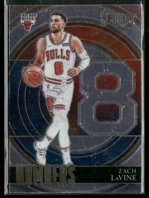 2021-22 Panini Select Zach LaVine Select Numbers #39 Chicago Bulls - Image 1 of 2