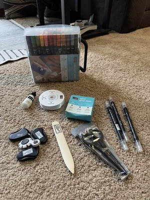 Огромный смешанный лот товаров для скрапбукинга - Изображение 1 из 3