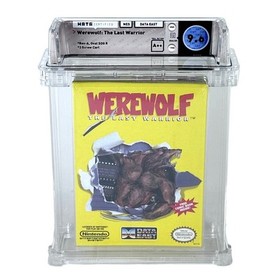 New NES Werewolf The Last Warrior WATA 9.6 Factory Sealed Graded Nintendo game